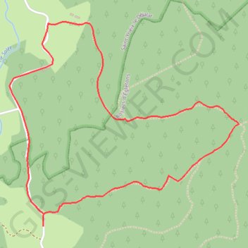 Itinéraire Verrières, au pied du Puy Chaumont - Rosiers d'Égletons - Pays d'Égletons, distance, dénivelé, altitude, carte, profil, trace GPS