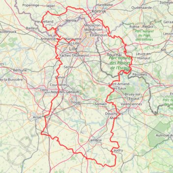 Itinéraire NewTrack, distance, dénivelé, altitude, carte, profil, trace GPS