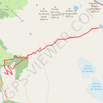 Itinéraire Le Monal et Lac Noir, distance, dénivelé, altitude, carte, profil, trace GPS