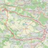 Itinéraire Boucle vers les Étangs de la Minière, distance, dénivelé, altitude, carte, profil, trace GPS