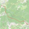 Itinéraire SaintMartin-Salavas, distance, dénivelé, altitude, carte, profil, trace GPS