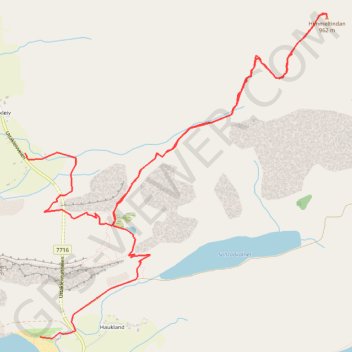 Itinéraire Himmeltindan 002, distance, dénivelé, altitude, carte, profil, trace GPS