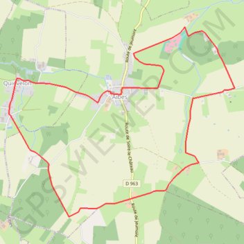 Itinéraire Circuit des bois de Fagne (Aibes), distance, dénivelé, altitude, carte, profil, trace GPS