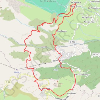 Itinéraire 8031769, distance, dénivelé, altitude, carte, profil, trace GPS
