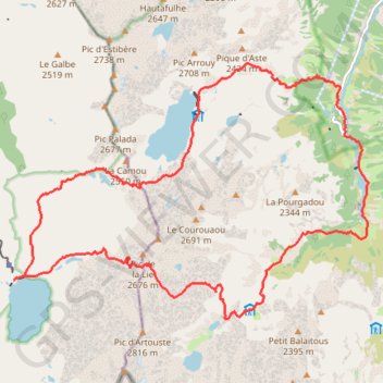 Itinéraire Col de La Lie, distance, dénivelé, altitude, carte, profil, trace GPS
