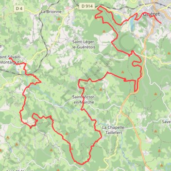 Itinéraire trace, distance, dénivelé, altitude, carte, profil, trace GPS