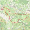 Itinéraire Ascain - Sarre - Ainhoa, distance, dénivelé, altitude, carte, profil, trace GPS