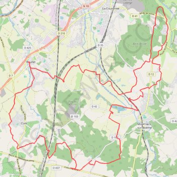Itinéraire Mon enregistrement du 12/07/2019-10219857, distance, dénivelé, altitude, carte, profil, trace GPS
