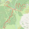 Itinéraire Ski de rando à Barège, distance, dénivelé, altitude, carte, profil, trace GPS