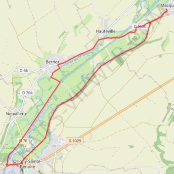 Itinéraire NewTrack, distance, dénivelé, altitude, carte, profil, trace GPS