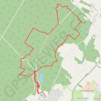 Itinéraire Radon, Les Feugerrets, distance, dénivelé, altitude, carte, profil, trace GPS
