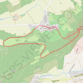 Itinéraire Les randonnées de la Canner - La Chapelle, distance, dénivelé, altitude, carte, profil, trace GPS