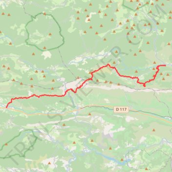 Itinéraire PadernCaudies, distance, dénivelé, altitude, carte, profil, trace GPS