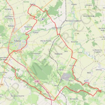 Itinéraire La trace des Celtes - Epaney, distance, dénivelé, altitude, carte, profil, trace GPS