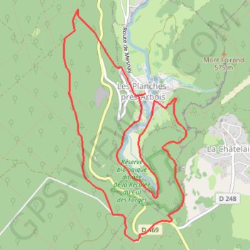 Itinéraire Cirque du fer à Cheval, distance, dénivelé, altitude, carte, profil, trace GPS