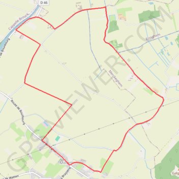Itinéraire Circuit Broecken and Dicken - Millam, distance, dénivelé, altitude, carte, profil, trace GPS
