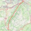 Itinéraire Étrembières-Cruseilles, distance, dénivelé, altitude, carte, profil, trace GPS