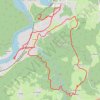 Itinéraire Les gorges de la Semène, distance, dénivelé, altitude, carte, profil, trace GPS