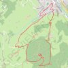 Itinéraire Lapoutroie - La Tour du Faudé, distance, dénivelé, altitude, carte, profil, trace GPS