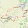 Itinéraire Les cressonnières de Méréville, distance, dénivelé, altitude, carte, profil, trace GPS