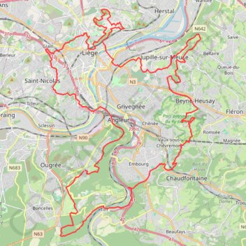 Itinéraire UTL 67, distance, dénivelé, altitude, carte, profil, trace GPS