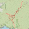 Itinéraire Belvédère d'En-Vau, distance, dénivelé, altitude, carte, profil, trace GPS