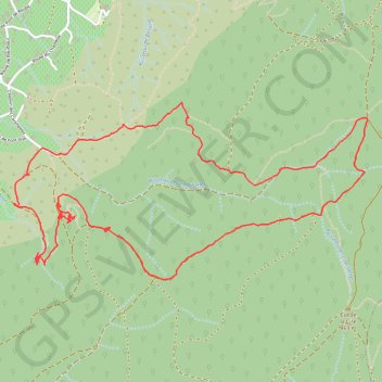 Itinéraire Chastelas - Ardèche, distance, dénivelé, altitude, carte, profil, trace GPS