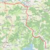 Itinéraire Chalabre - Mirepoix (Grande Traversée), distance, dénivelé, altitude, carte, profil, trace GPS