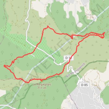 Itinéraire St Jean du Puy, distance, dénivelé, altitude, carte, profil, trace GPS