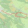 Itinéraire Abbaye de Saint-Orens, distance, dénivelé, altitude, carte, profil, trace GPS