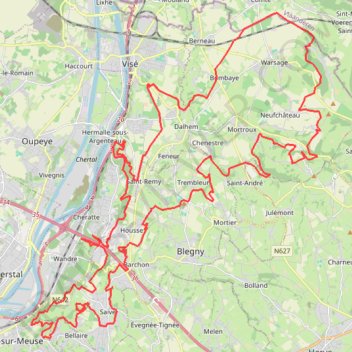 Itinéraire 70km, distance, dénivelé, altitude, carte, profil, trace GPS