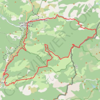 Itinéraire Cime de Marta, distance, dénivelé, altitude, carte, profil, trace GPS