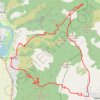 Itinéraire Les Bastides Blanches, distance, dénivelé, altitude, carte, profil, trace GPS