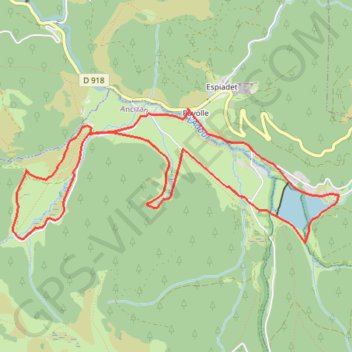 Itinéraire Haute Bigorre - La Pelouse Saint-Jean, distance, dénivelé, altitude, carte, profil, trace GPS