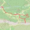 Itinéraire Château de Quéribus - Duilhac-sous-Peyrepertuse, distance, dénivelé, altitude, carte, profil, trace GPS