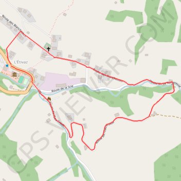 Itinéraire Walk | Boucle de l'Etivaz, distance, dénivelé, altitude, carte, profil, trace GPS