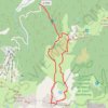 Itinéraire Pic de Saint-Barthélémy - Pla de la Galine, distance, dénivelé, altitude, carte, profil, trace GPS