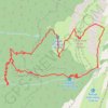 Itinéraire Grande Sure par 3 fontaines et Jusson, distance, dénivelé, altitude, carte, profil, trace GPS