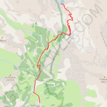 Itinéraire Lac des pisses, distance, dénivelé, altitude, carte, profil, trace GPS