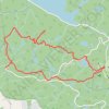 Itinéraire Boucle gravel au Parc de la Gatineau, distance, dénivelé, altitude, carte, profil, trace GPS