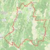 Itinéraire Tournuscimes - Chardonnay, distance, dénivelé, altitude, carte, profil, trace GPS