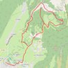 Itinéraire [Itinéraire] Le Bec de l'Aigle et les Gorges du Bruyant, distance, dénivelé, altitude, carte, profil, trace GPS