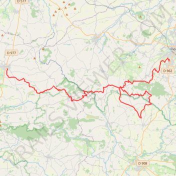Itinéraire 4 - cdm 2025_04-Ger-Repas_Soudeval_15.71km_182m, distance, dénivelé, altitude, carte, profil, trace GPS