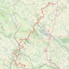 Itinéraire Serans - Blancfossé, distance, dénivelé, altitude, carte, profil, trace GPS