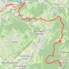 Itinéraire Sortie VTT dans l'après-midi, distance, dénivelé, altitude, carte, profil, trace GPS