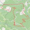Itinéraire Le sentier des Beaumes - Concoules, distance, dénivelé, altitude, carte, profil, trace GPS