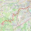 Itinéraire La Saintésprint, distance, dénivelé, altitude, carte, profil, trace GPS