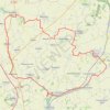 Itinéraire Sources de la Somme et de l'Escaut, distance, dénivelé, altitude, carte, profil, trace GPS