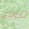 Itinéraire 2026_46k240 1296m-25400005, distance, dénivelé, altitude, carte, profil, trace GPS
