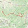 Itinéraire RB 34-wpt, distance, dénivelé, altitude, carte, profil, trace GPS